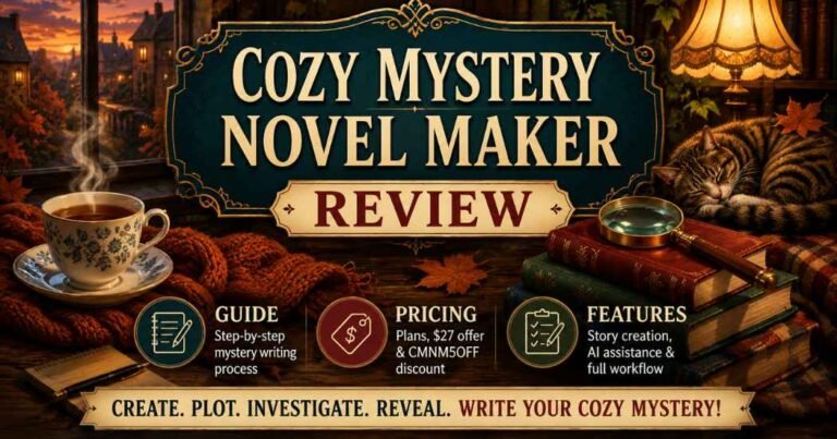 Cozy Mystery Novel Maker Review