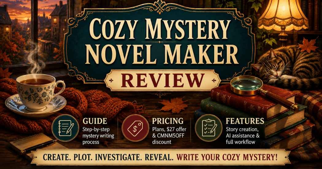 Cozy Mystery Novel Maker Review