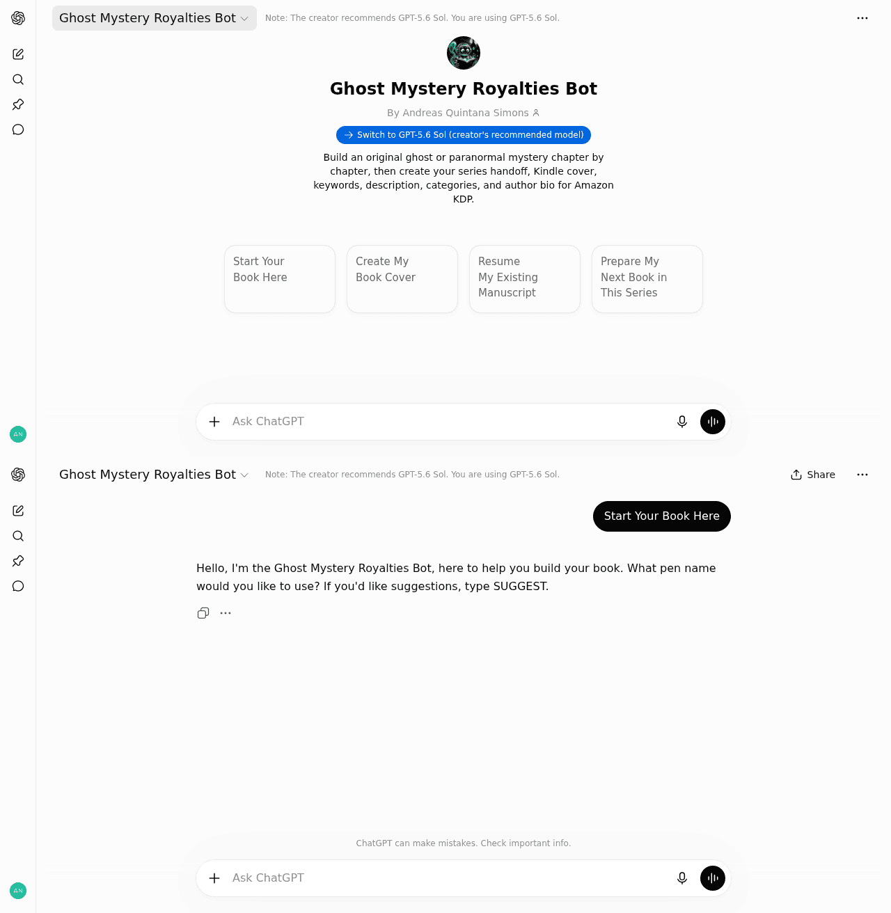 Ghost Mystery Royalties Bot Review