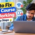 How to Fix Online Course Not Working