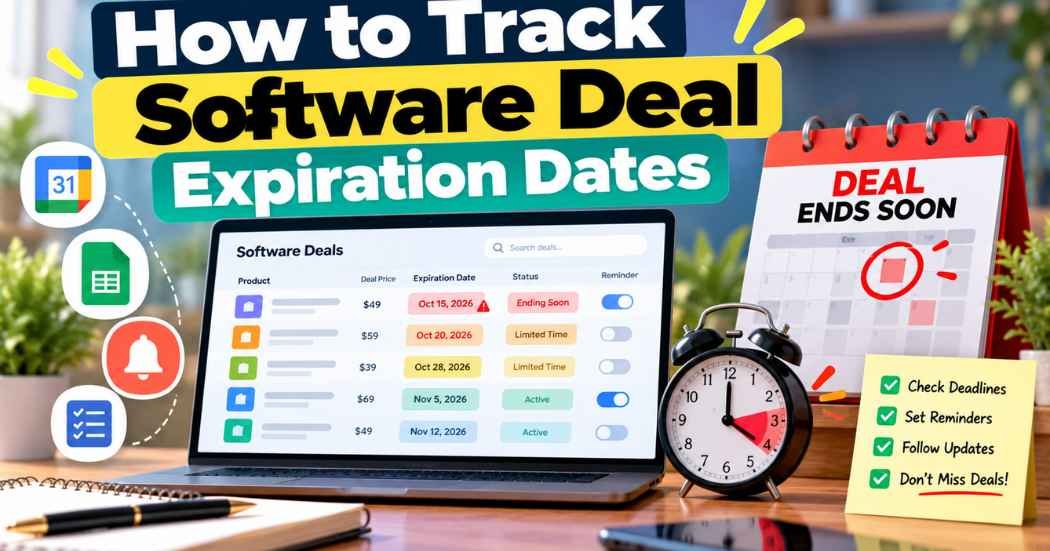 How to Track Software Deal Expiration Dates